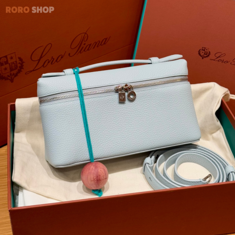 【로로피아나】 포켓 탑핸들 파우치백