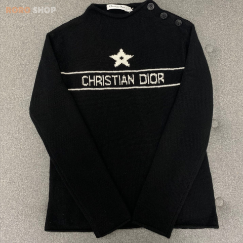 【디올】 스웨터 블랙 캐시미어 니트