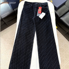 【디올】 오블리크 코튼 블렌드 데님