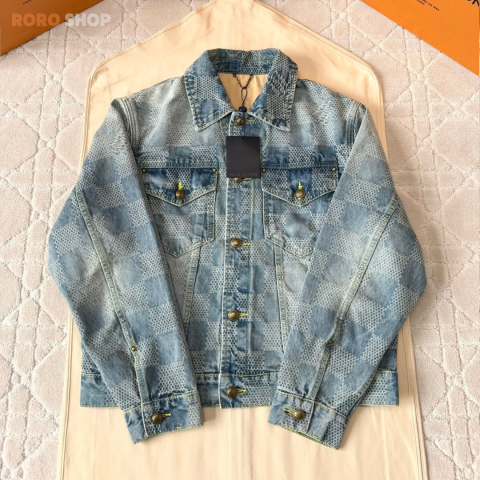 【루이비통】 다미에 데님 재킷
