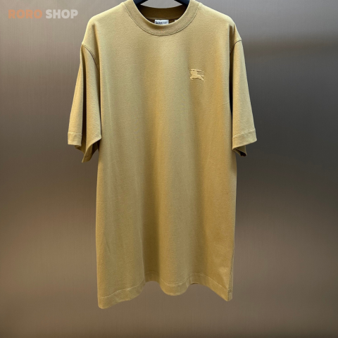 【버버리】 크레스트 라운드 로고 브라운컬러 반팔 티셔츠